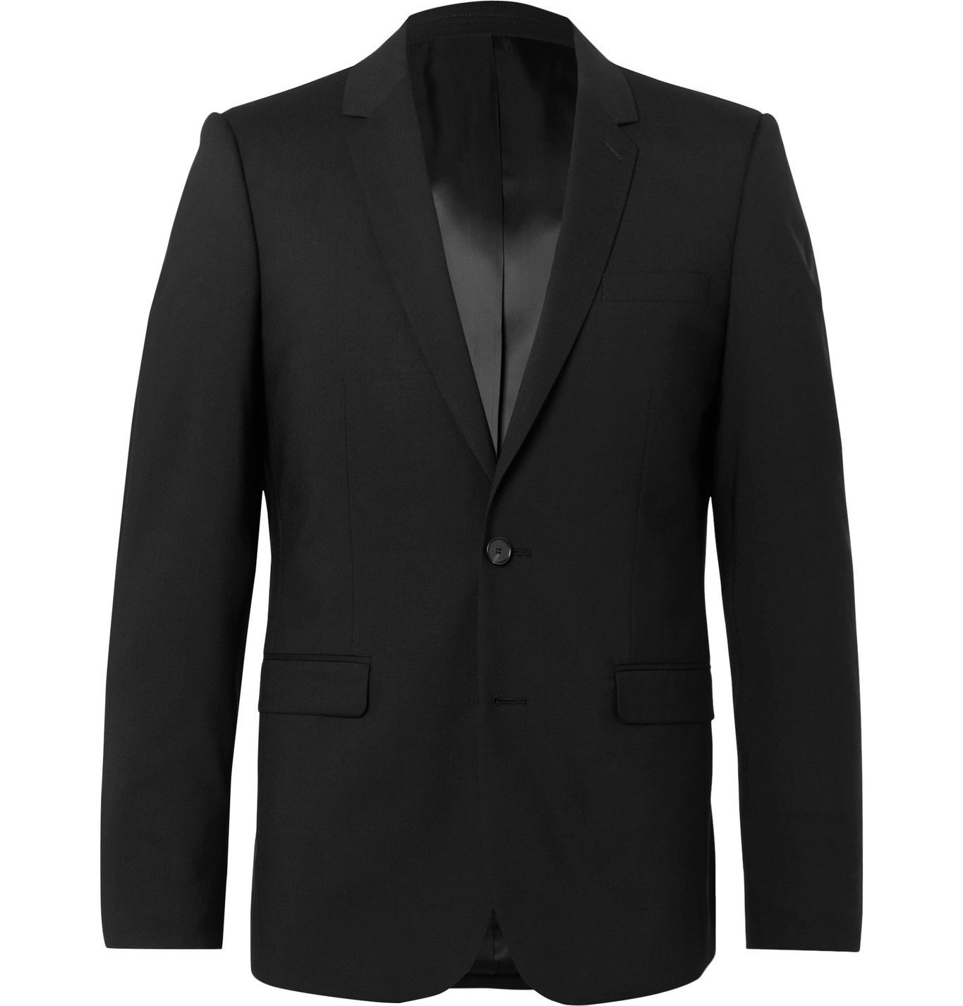 wool blend suit jacket