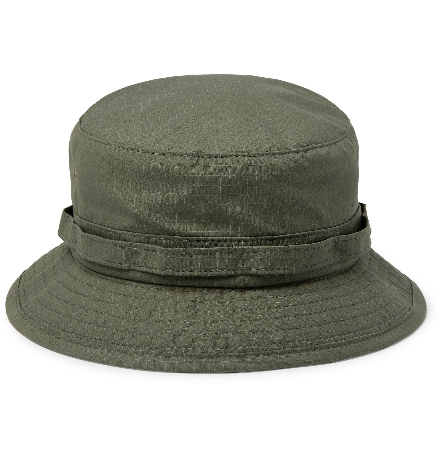 Beams Plus - Cotton-Blend Ripstop Bucket Hat - Green Beams Plus