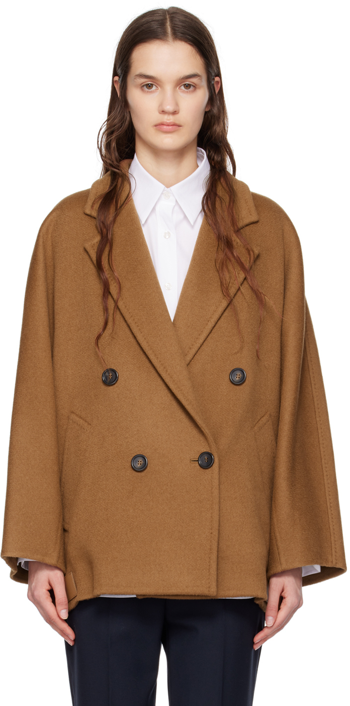 Max Mara Brown Vadius Coat Max Mara