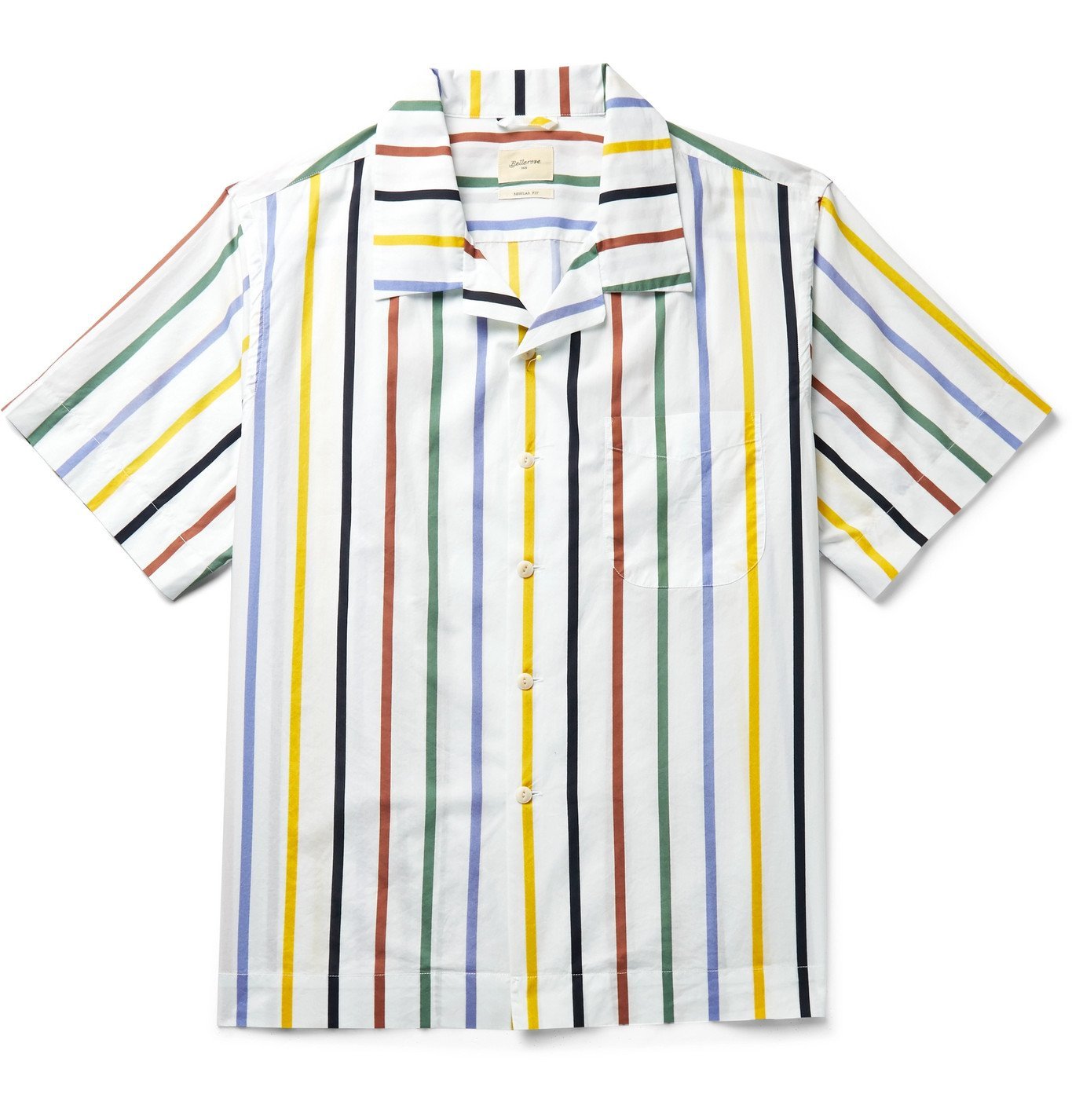 Bellerose - Camp-Collar Linen Shirt - Multi Bellerose