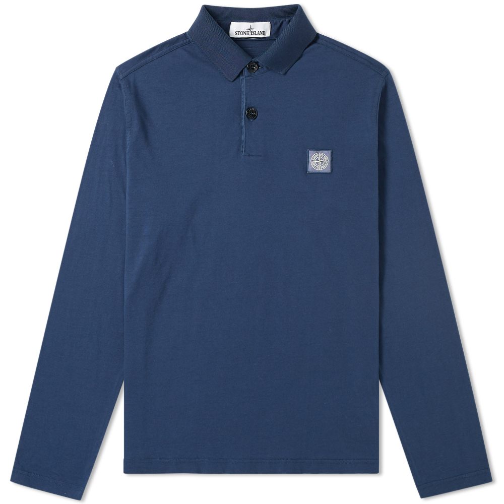 Stone Island Long Sleeve Slim Fit Polo Stone Island