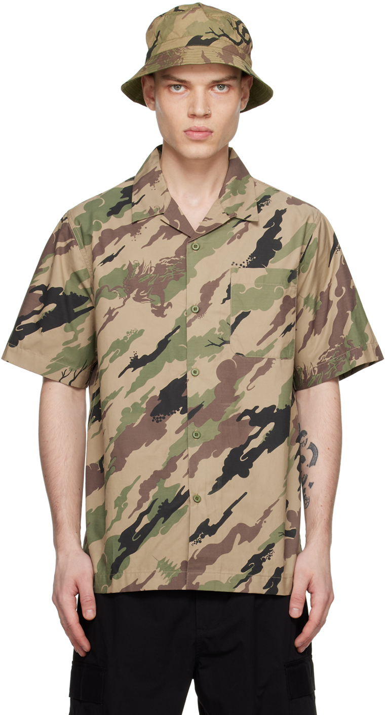 Maharishi Khaki Camouflage Shirt Maharishi