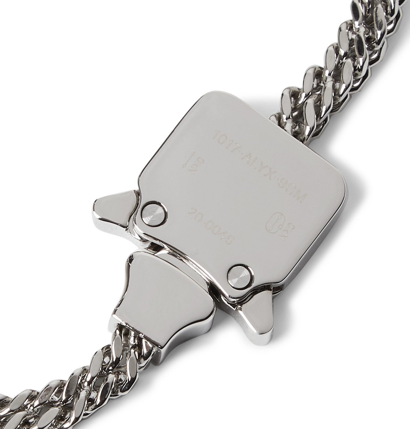 1017 ALYX 9SM - Mini Cubix Silver-Tone Chain Bracelet - Silver 1017 ...
