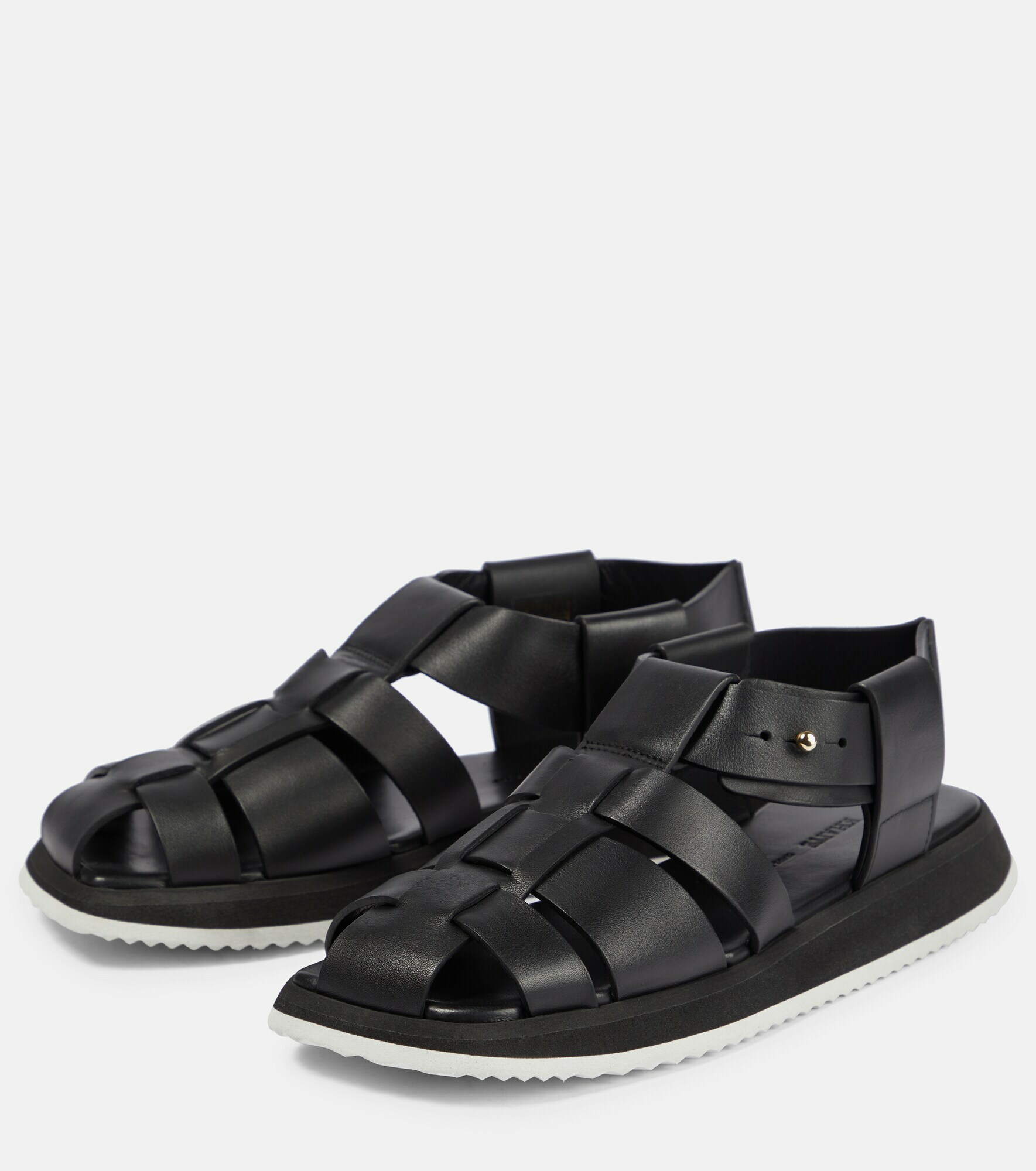 Khaite - Leather sandals Khaite