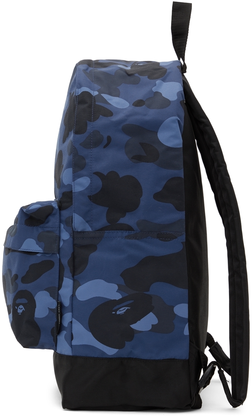 bape backpack blue