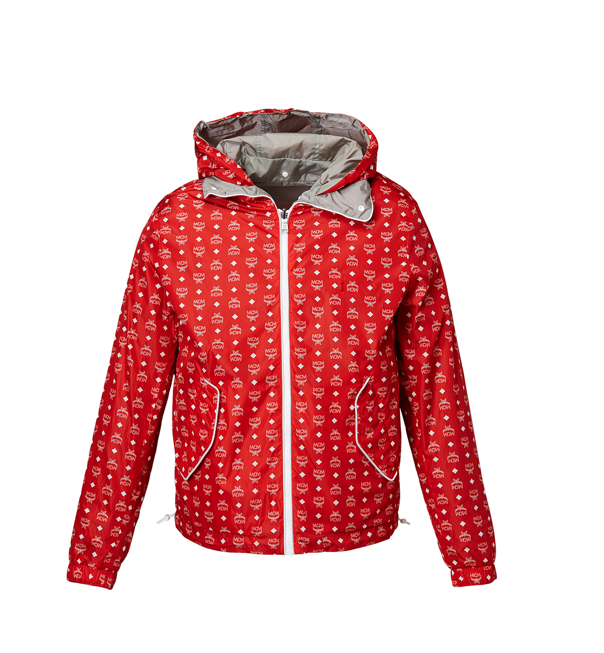 Men's Reversible Packable Windbreaker In Visetos MCM