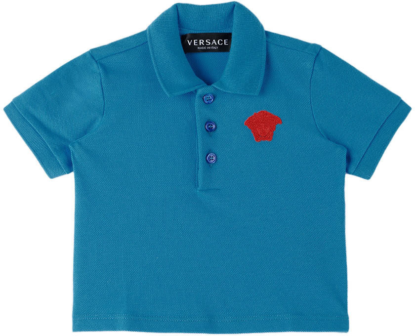 Versace Baby Blue Medusa Polo Versace