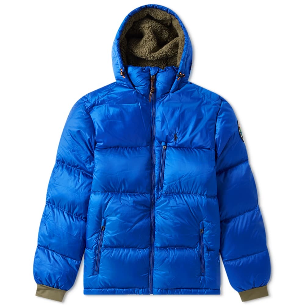 polo ralph lauren quilted ripstop down jacket