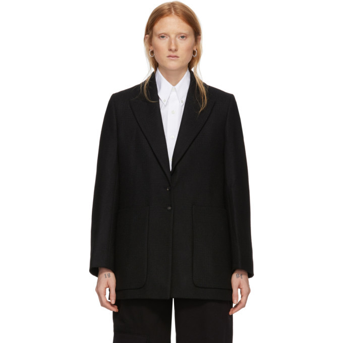 Studio Nicholson Black Acre Blazer Studio Nicholson