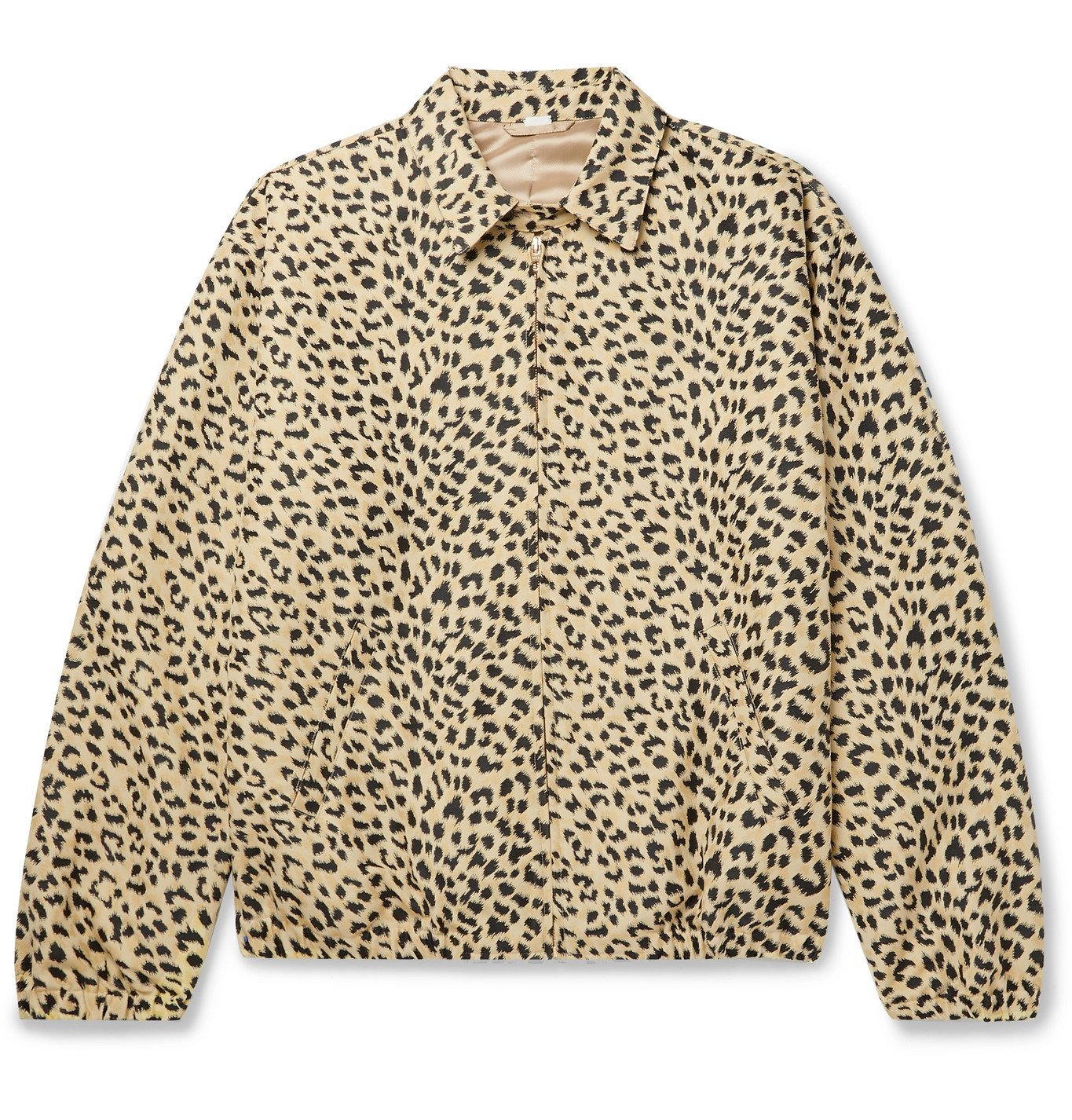 gucci leopard bomber jacket