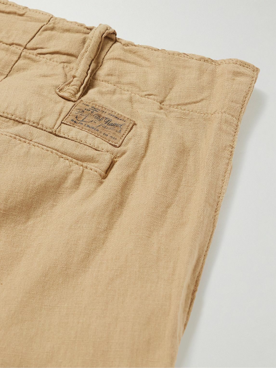 Polo Ralph Lauren - Straight-Leg Linen and Cotton-Blend Shorts - Neutrals Polo  Ralph Lauren