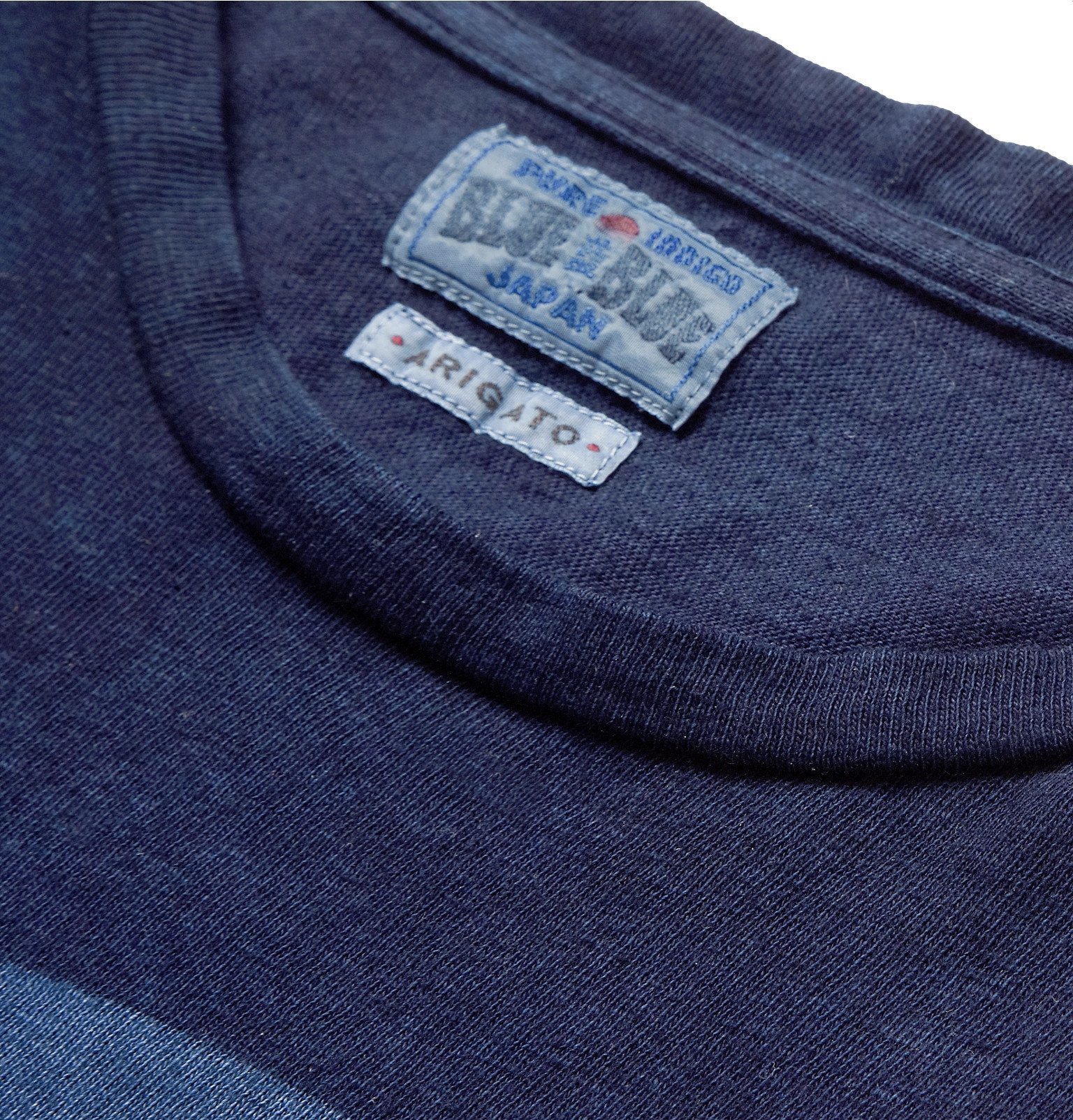 Blue Blue Japan - Indigo-Dyed Cotton-Jersey T-Shirt - Blue Blue Blue Japan