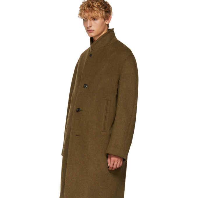 Lemaire Tan Chesterfield Coat Lemaire