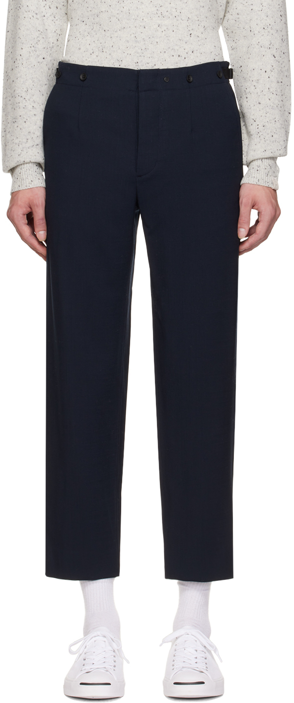 rag & bone Navy Chester Trousers Rag and Bone