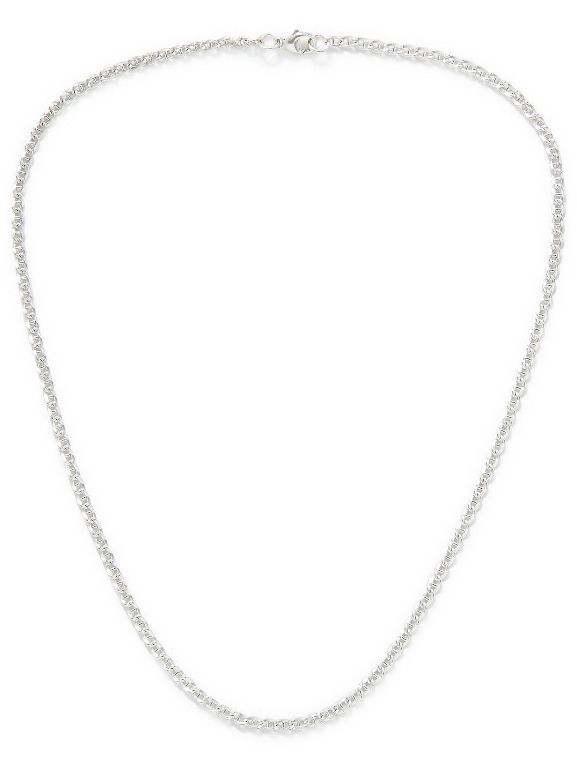 MAPLE - Bar Silver Chain Necklace Maple