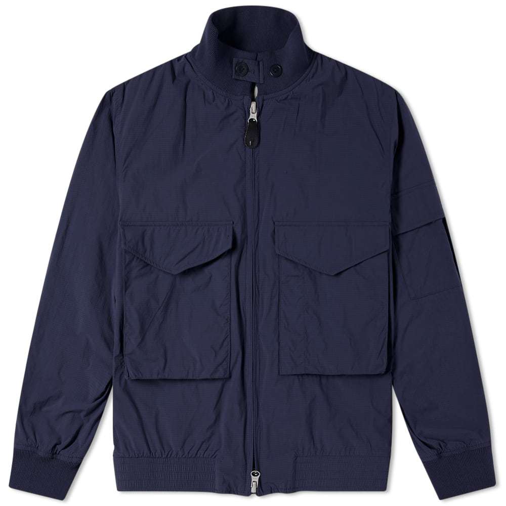 Beams Plus Military Ripstop Jacket Blue Beams Plus