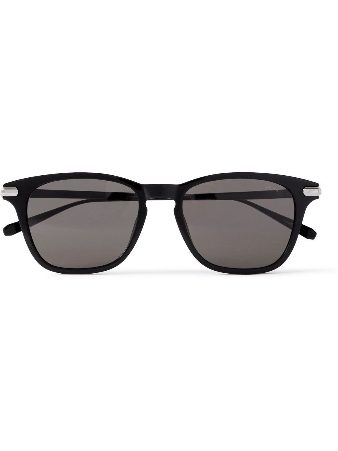 Brioni DFrame Acetate and SilverTone Sunglasses Brioni