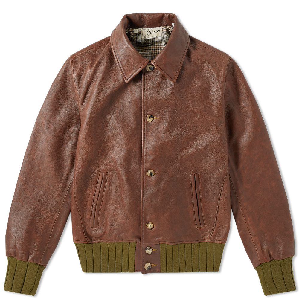 Vintage Clothing Strauss Leather Jacket 