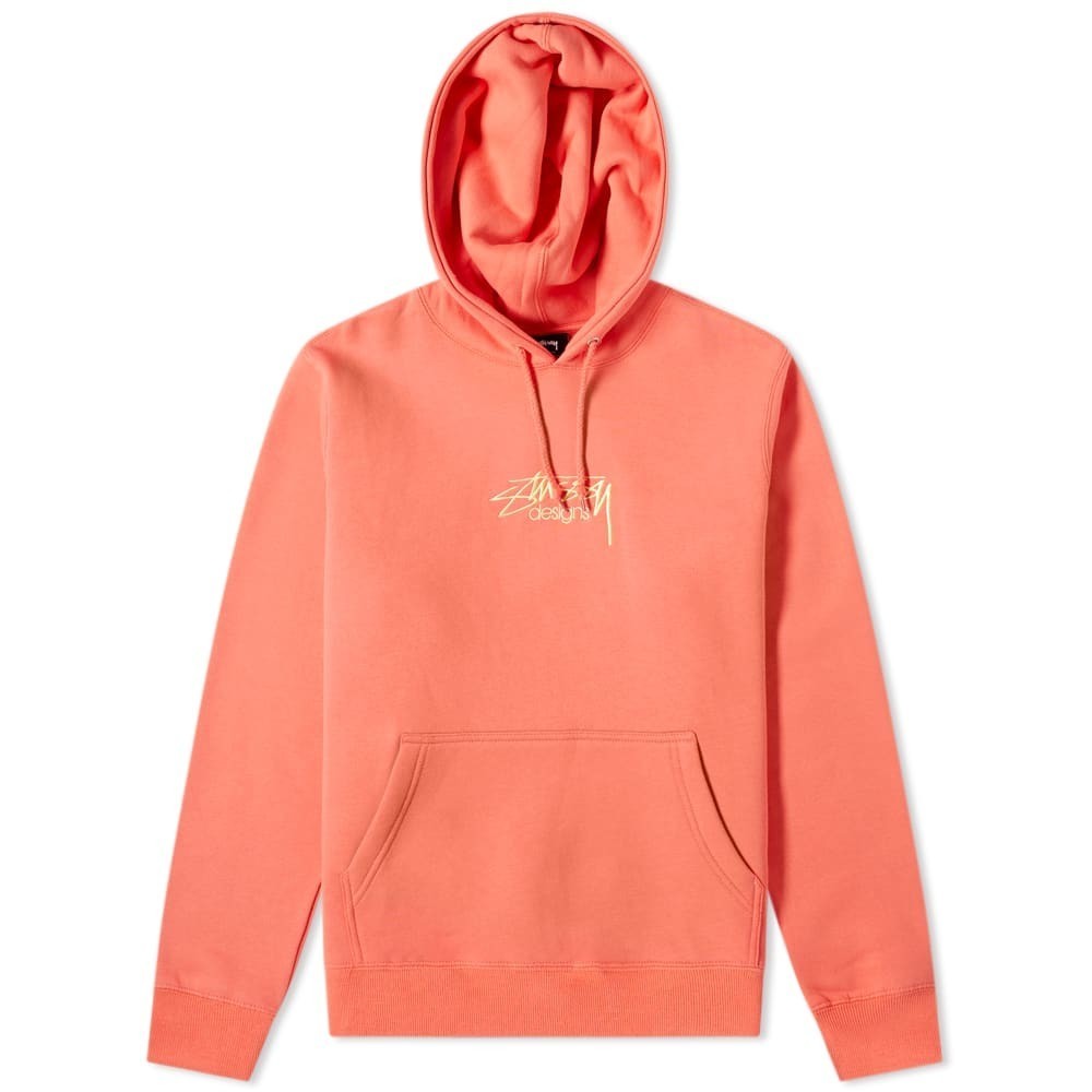 stussy salmon hoodie