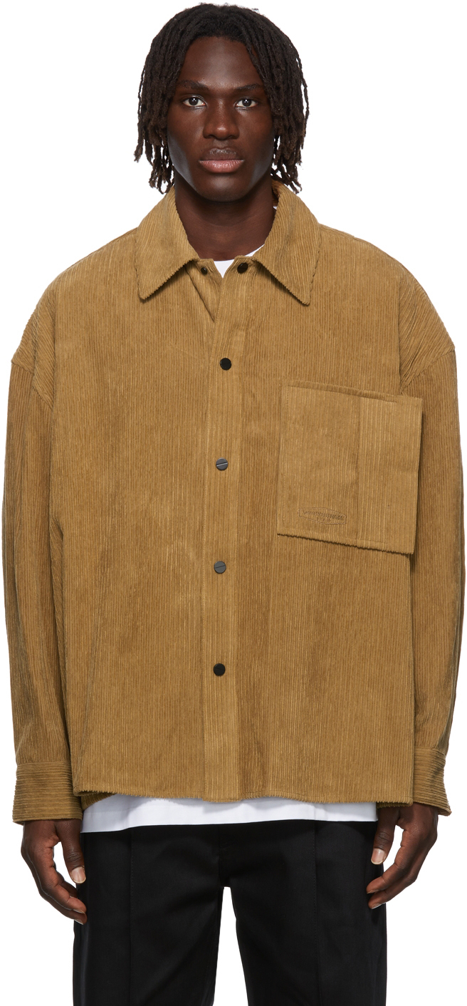 Wooyoungmi Oversized Corduroy Shirt 