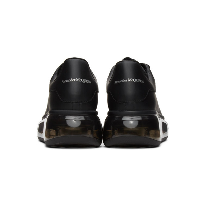 alexander mcqueen black clear sole