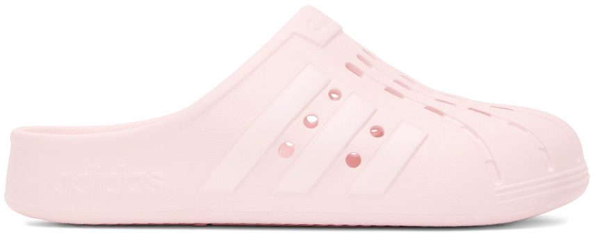 Photo: adidas Originals Pink Adilette Clogs