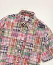 Brooks Brothers Men's Regent Regular-Fit Sport Shirt, Short-Sleeve Patchwork Madras