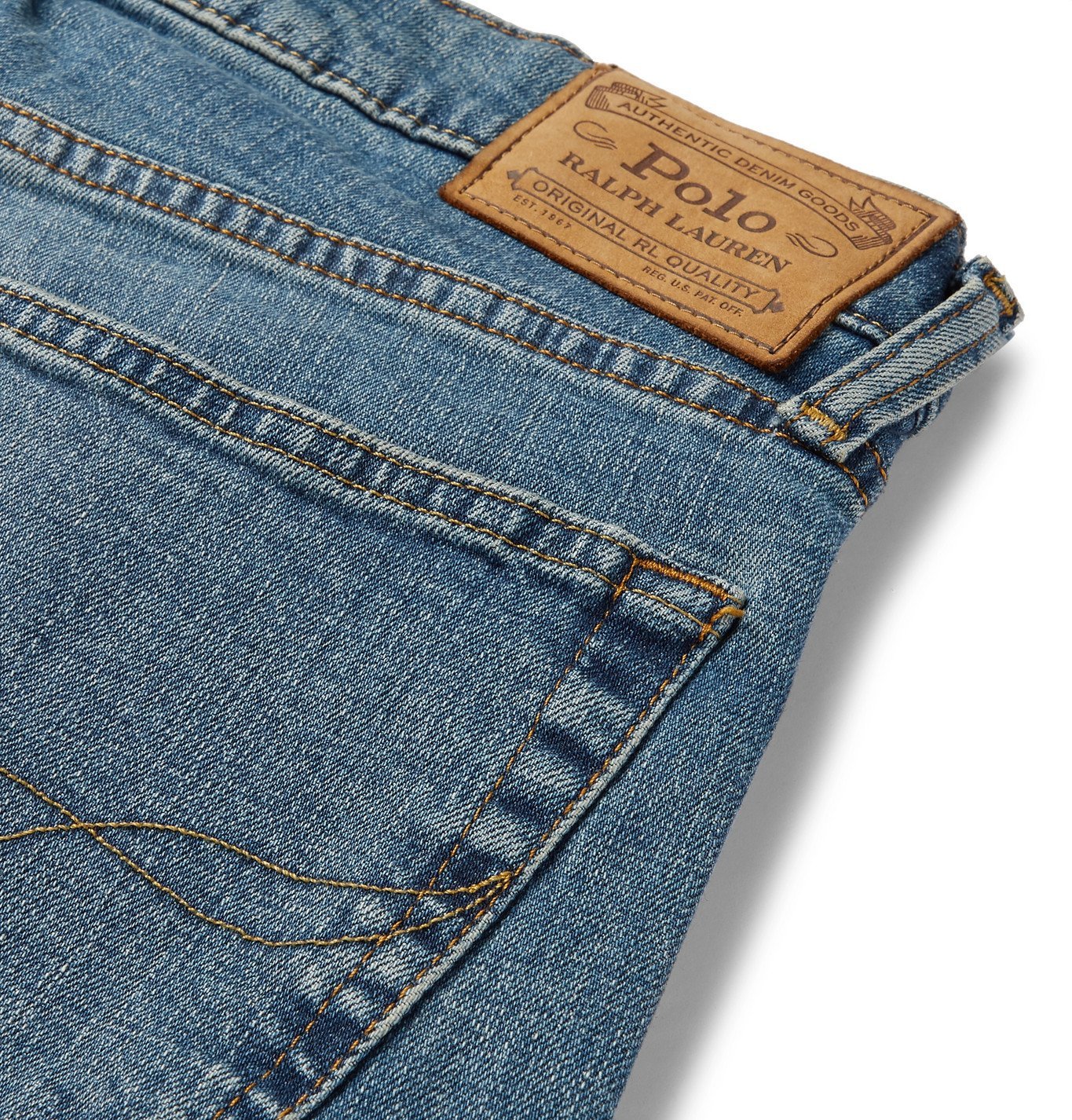 POLO RALPH LAUREN - Eldridge Skinny-Fit Denim Jeans - Blue Polo Ralph Lauren