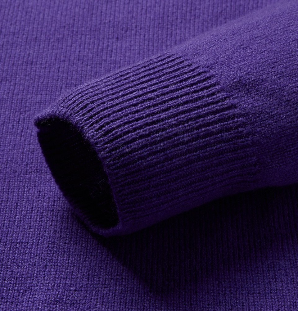 sandro purple sweater