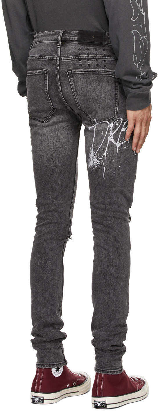 Black Van Winkle Graffiti Jeans Ksubi