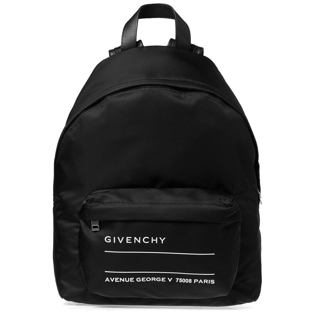 Givenchy Taped Nylon Backpack Black Givenchy