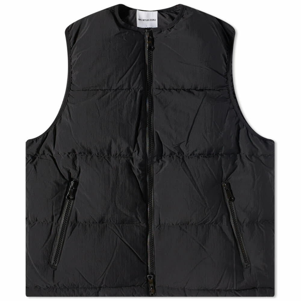 MKI Men's Bubble Vest in Black MKI MiyukiZoku