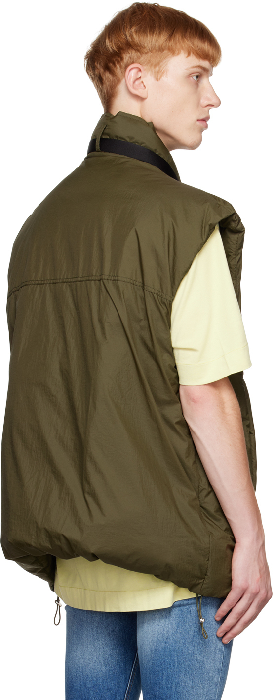 1017 ALYX 9SM SSENSE Exclusive Khaki Buckle Vest