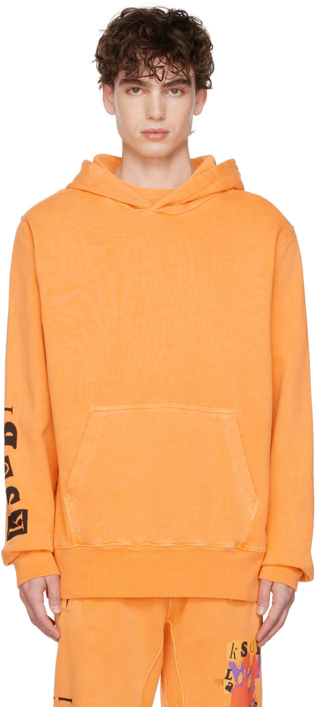 Ksubi Orange Devil Kash Hoodie Ksubi