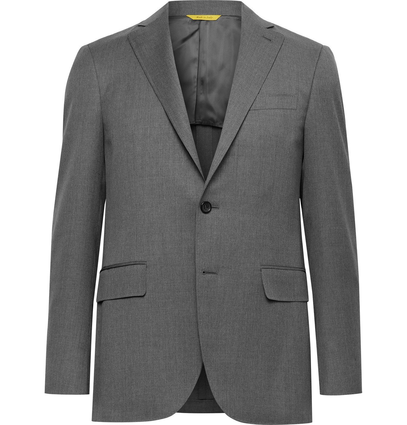 Photo: CANALI - Kei Slim-Fit Unstructured Wool Suit Jacket - Gray