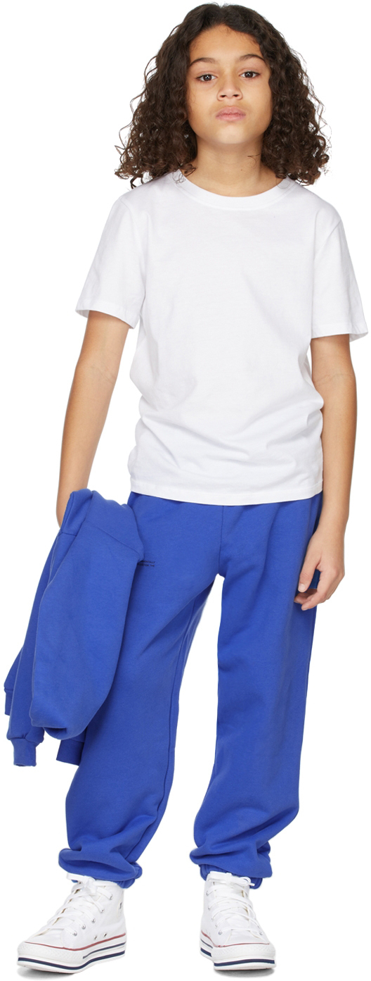 Blue Organic Cotton 365 Track Pants Pangaia