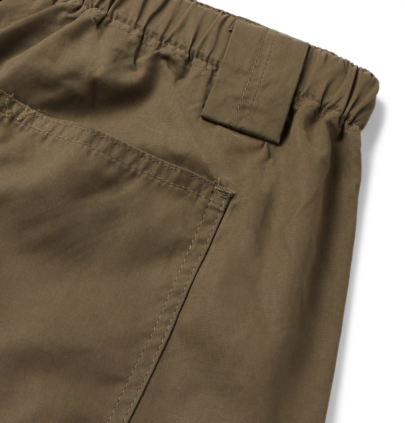 Pop Trading Company - Wide-Leg Canvas Zip-Off Cargo Trousers 