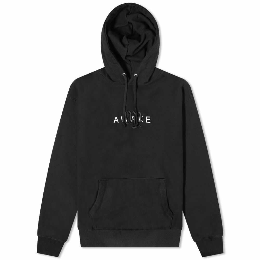 Awake NY Women's College Logo Hoody in Black Awake NY
