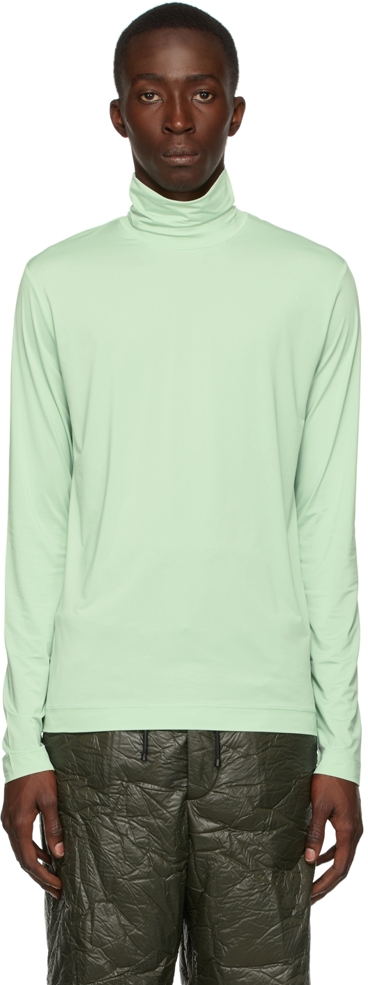 mint green turtleneck mens
