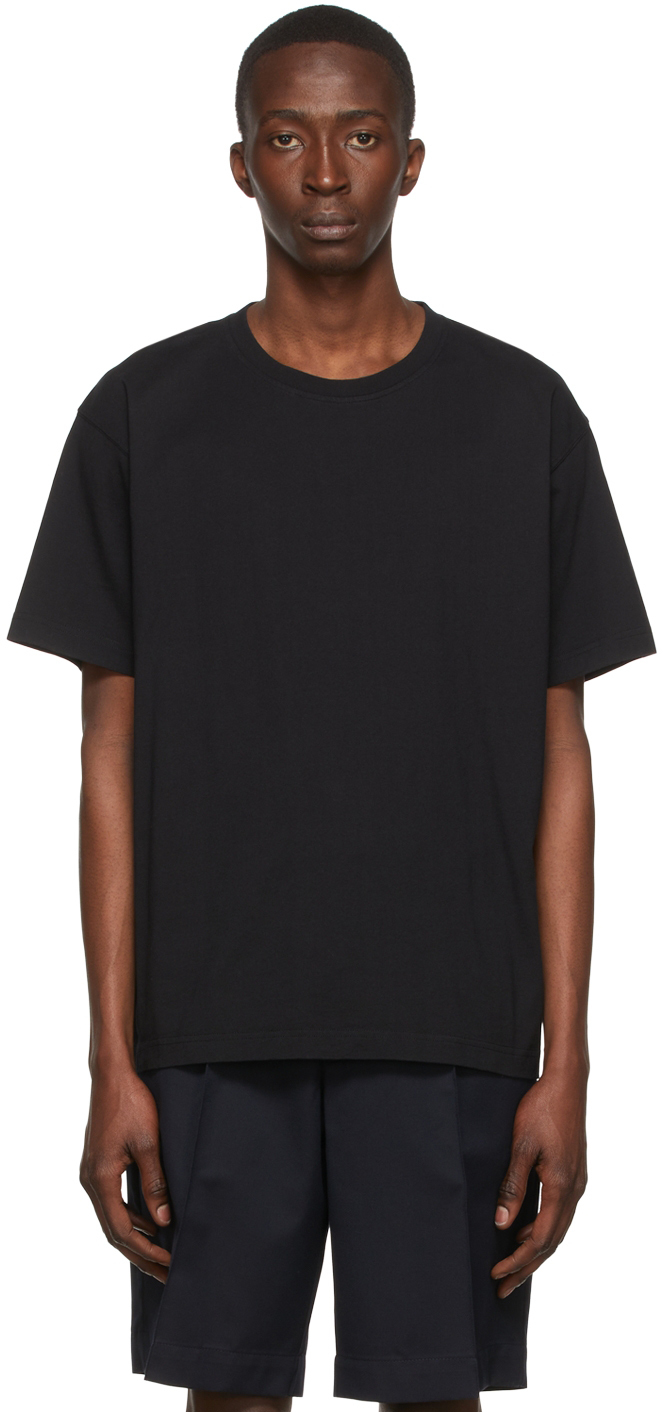 mfpen Black Organic Cotton T-Shirt mfpen