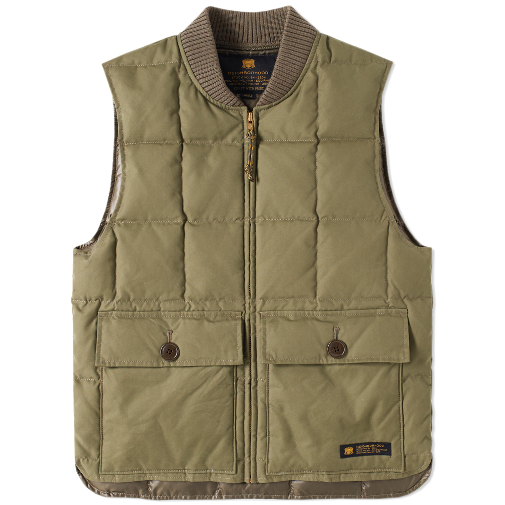 Neighborhood Military Down Vest Neighborhood