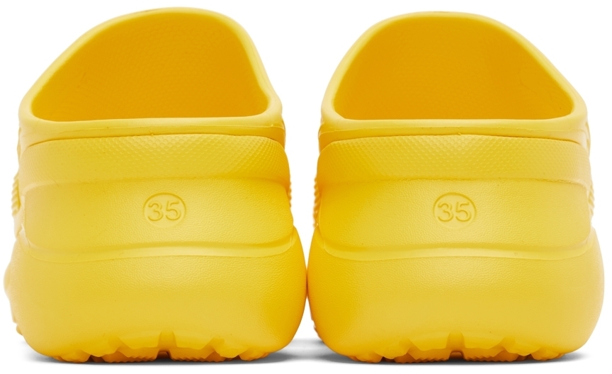 Balenciaga Yellow Crocs Edition Pool Slides Balenciaga
