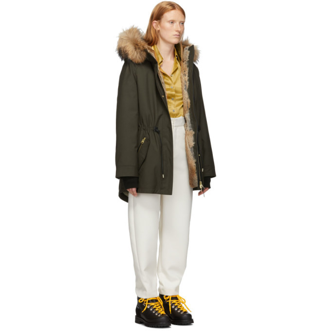 Mackage Green Down and Fur Chara Parka 