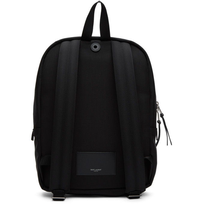 Saint Laurent Black City Laptop Backpack Saint Laurent