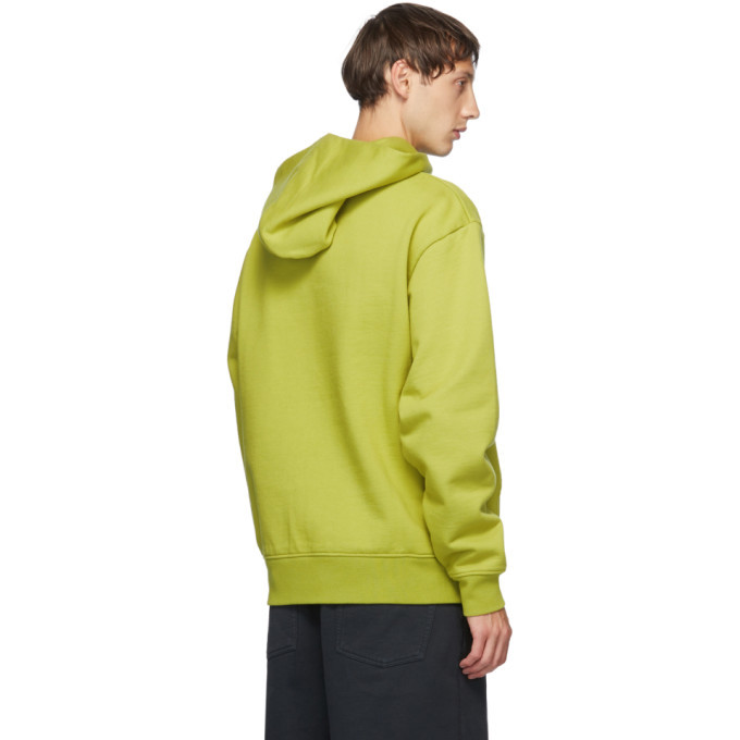 Acne Studios Green Classic Fit Hoodie Acne Studios