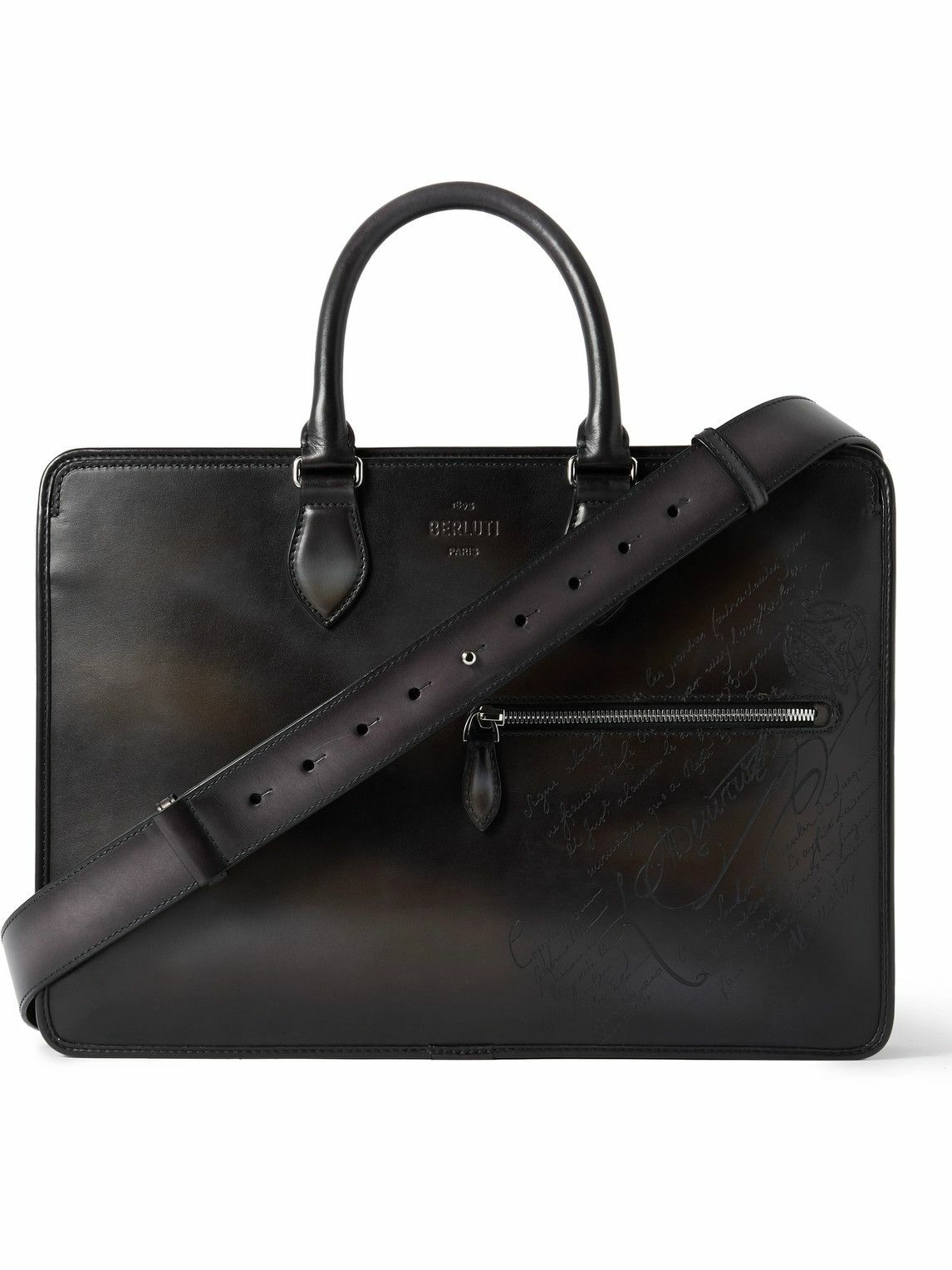 Photo: Berluti - 1 Jour Venezia Leather Briefcase