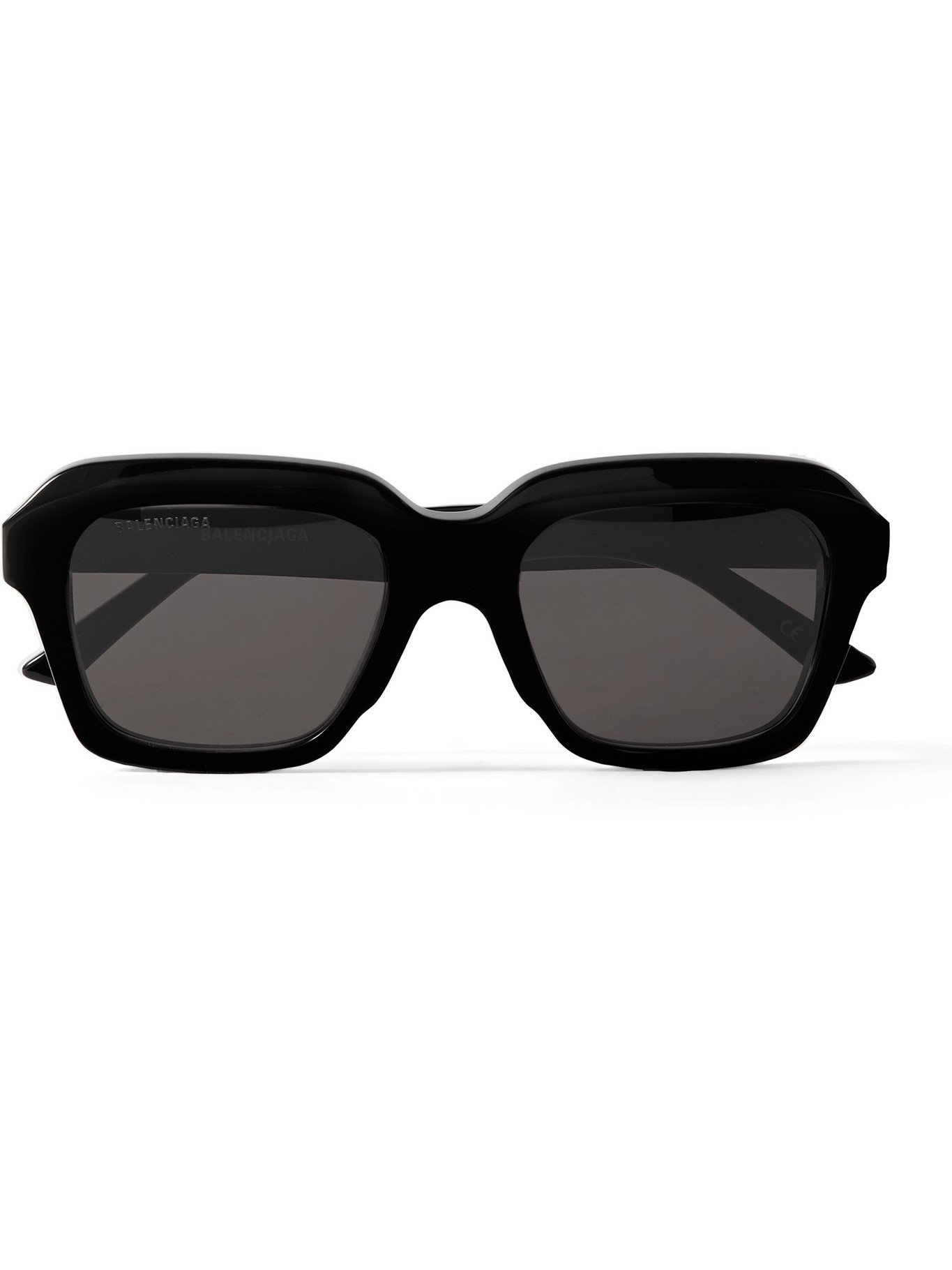 BALENCIAGA - Square-Frame Acetate Sunglasses - Black Balenciaga