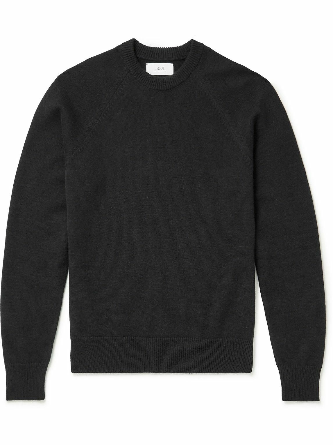 Mr P. - Cashmere Sweater - Black Mr P.