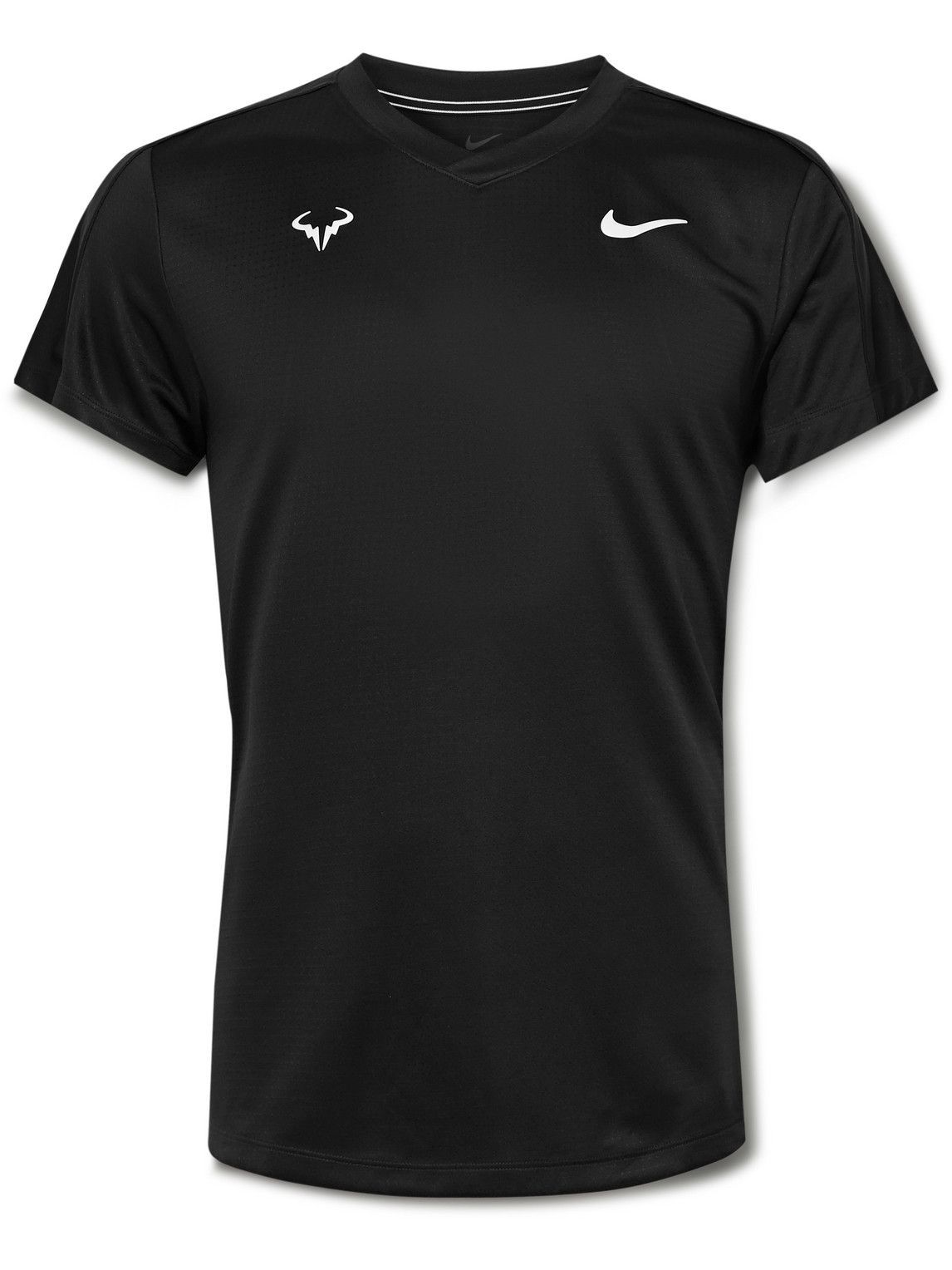 Nike Tennis Rafa Challenger Recycled DriFIT Tennis TShirt Black