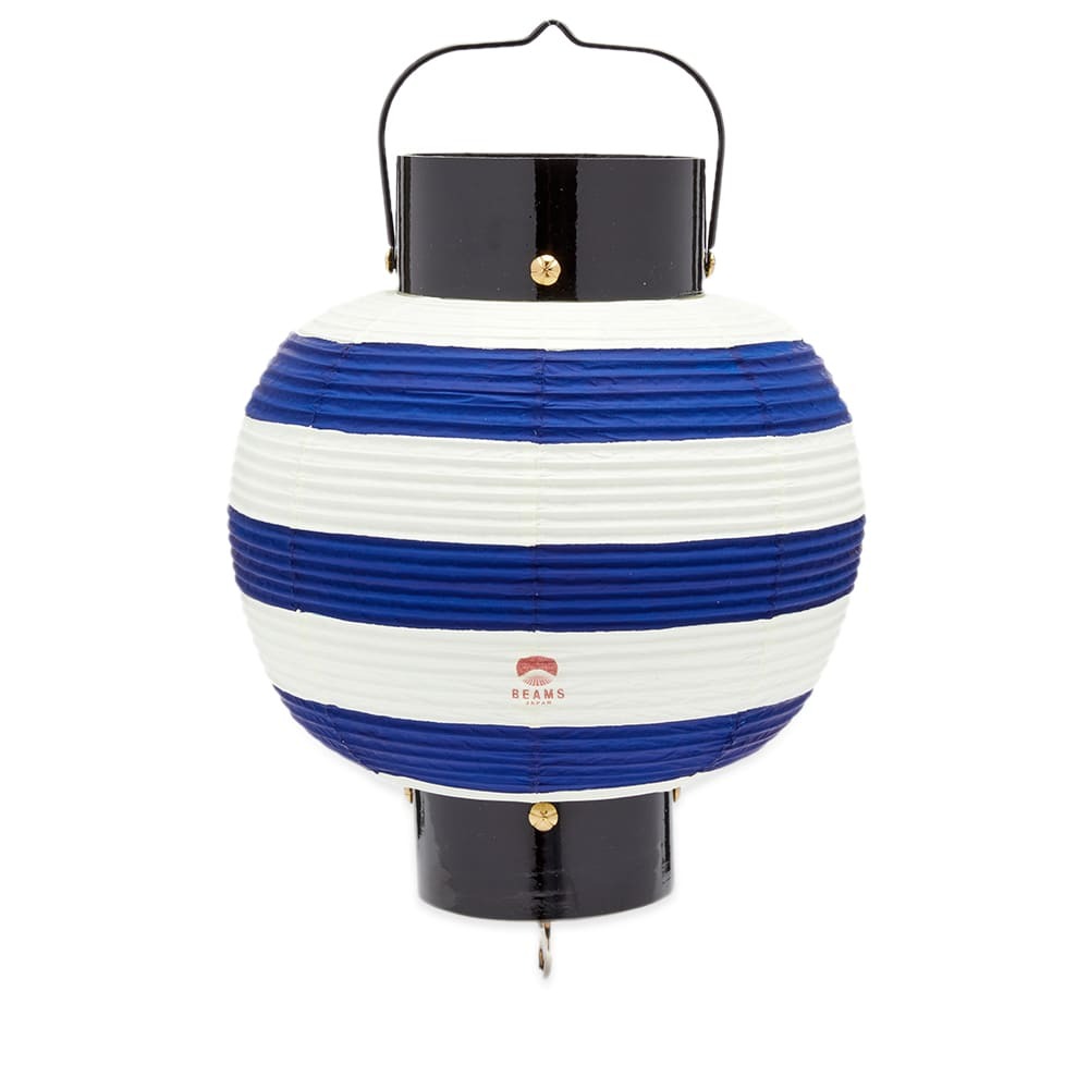 BEAMS JAPAN Paper Lantern Striped in Indigo BEAMS JAPAN